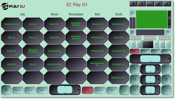 Irish dance music skin